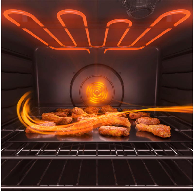GE Profile™ ENERGY STAR® 30" Smart Slide-In Fingerprint Resistant Front-Control Induction and Convection Range with No Preheat Air Fry  Model