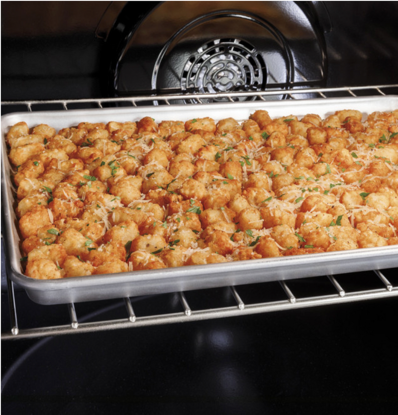 GE Profile™ ENERGY STAR® 30" Smart Slide-In Fingerprint Resistant Front-Control Induction and Convection Range with No Preheat Air Fry  Model