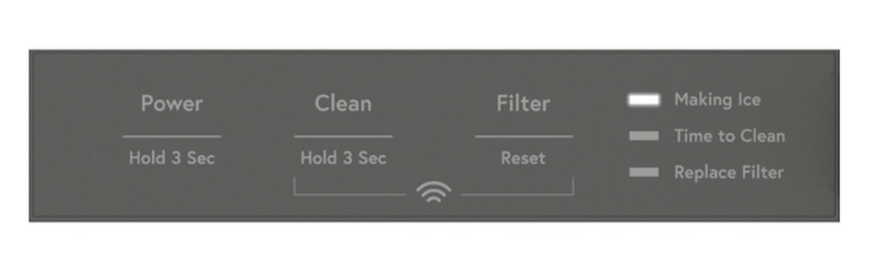 Cafe  Ice Maker 15-Inch Panel-Ready - Nugget Ice  Model