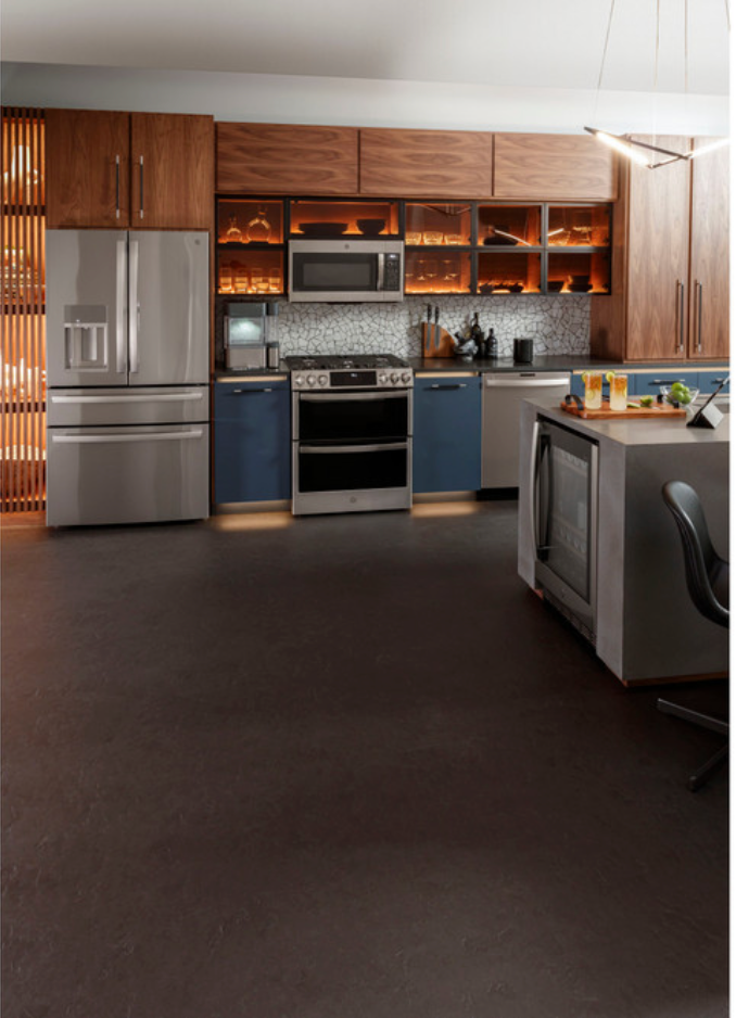 GE Profile™ 30" Smart Slide-In Front-Control Gas Double Oven Convection Fingerprint Resistant Range  Model