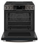 GE Profile™ 30" Smart Slide-In Front-Control Gas Range with No Preheat Air Fry  Model