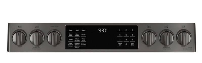 GE Profile™ 30" Smart Slide-In Front-Control Gas Range with No Preheat Air Fry  Model