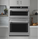 CAFÉ™ 30 in. Combination Double Wall Oven with Convection and Advantium® Technology CTC912P2NS1
