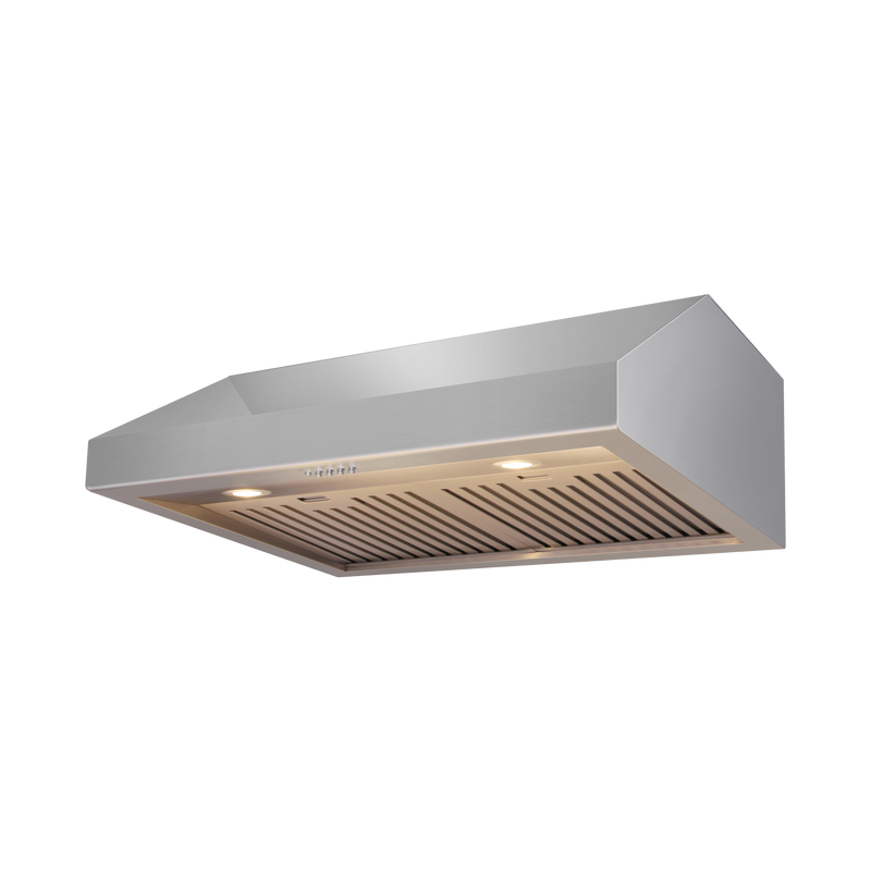 THOR Kitchen 30 in. Under Cabinet LED Range Hood in Stainless Steel, TRH3006