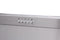 THOR Kitchen 36 in. Under Cabinet LED Range Hood in Stainless Steel, TRH3606