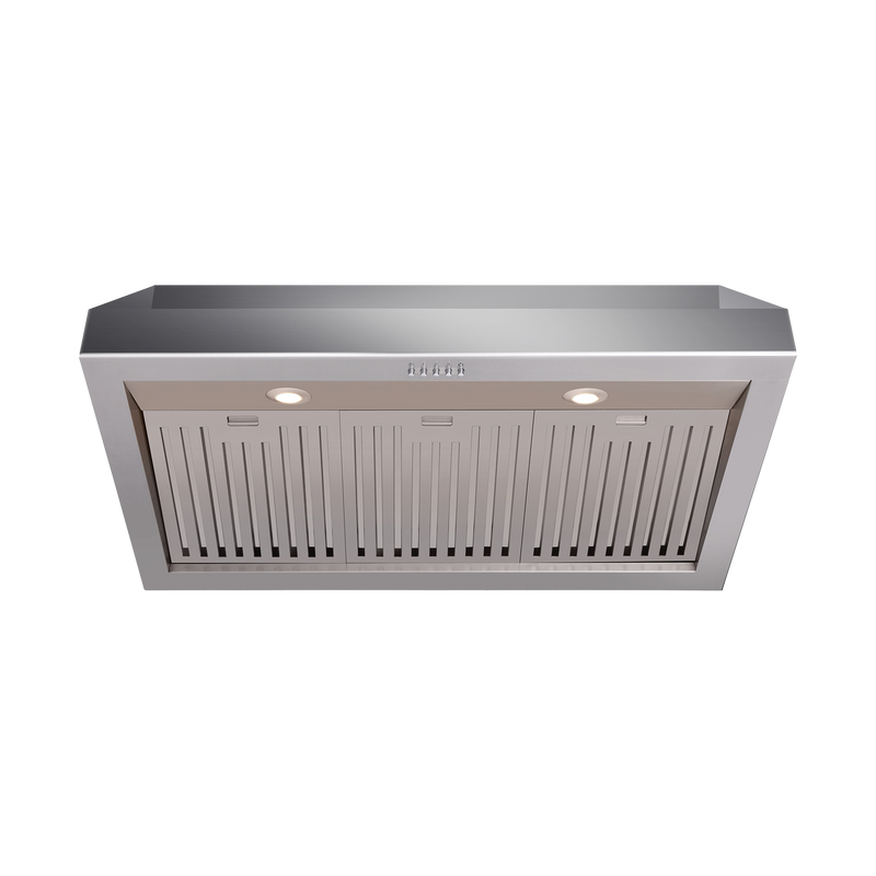 THOR Kitchen 36 in. Under Cabinet LED Range Hood in Stainless Steel, TRH3606