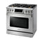 THOR Kitchen 36 Inch Air Fry and Self-Clean Professional Gas Range, TRG3601