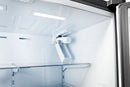 THOR Kitchen 36 In. Counter Depth Refrigerator in Stainless Steel with Water Dispenser, Ice Maker, TRF3601FD