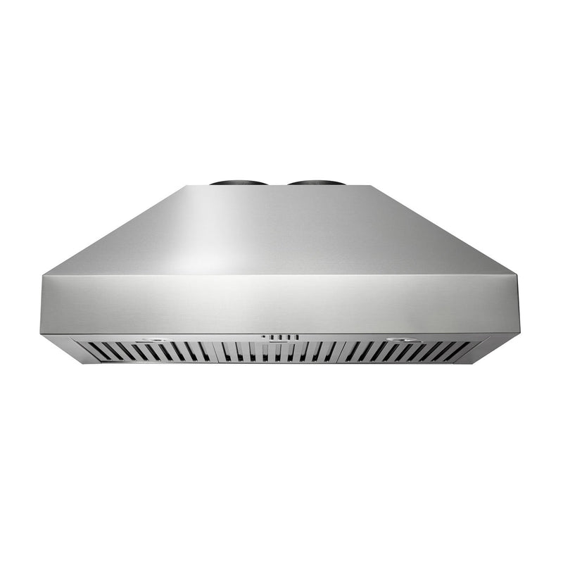 THOR Kitchen 36 In Professional Wall Mount Pyramid Range Hood, TRH36P