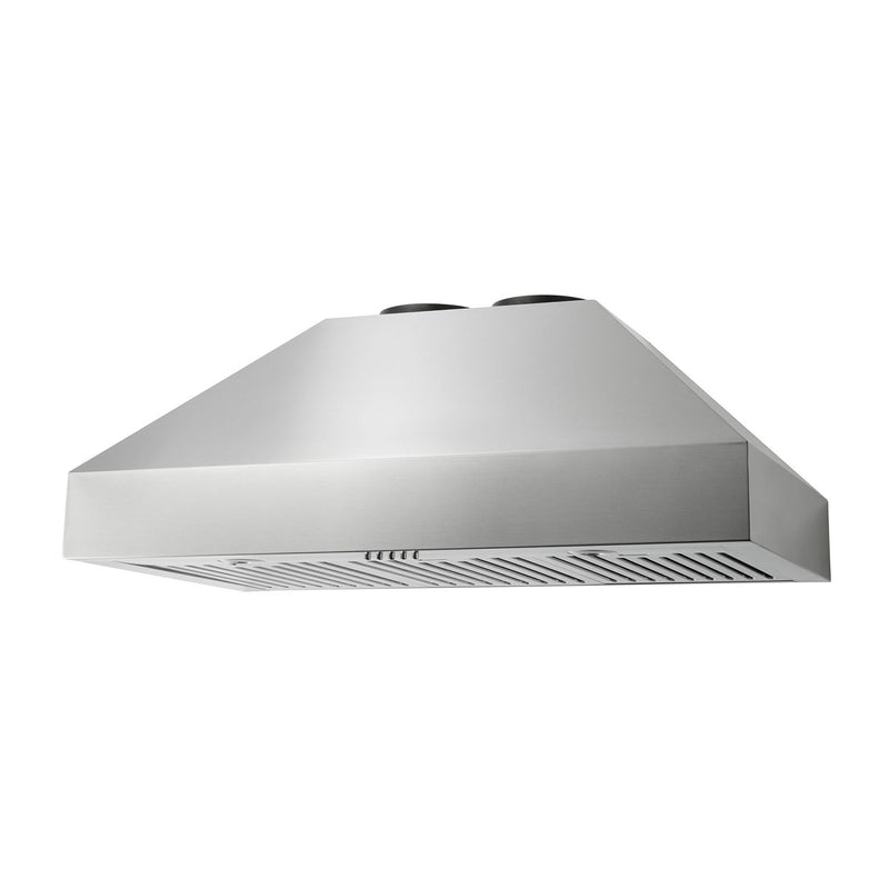 THOR Kitchen 36 In Professional Wall Mount Pyramid Range Hood, TRH36P