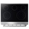 THOR Kitchen 36 in. Glass Top 5 Elements Convection Electric Range, HRE3601