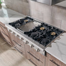 THOR Kitchen 48 inch Gas Professional Rangetop in Stainless Steel, HRT4806U