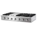THOR Kitchen 48 inch Gas Professional Rangetop in Stainless Steel, HRT4806U
