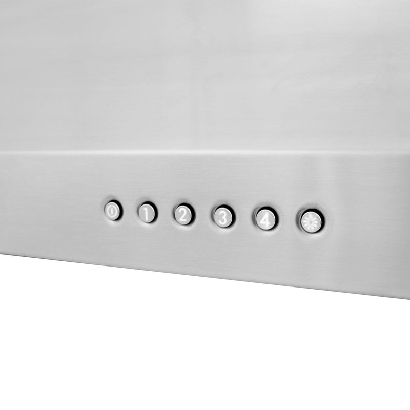 ZLINE 36 In. Alpine Series Ducted Under Cabinet Range Hood in Stainless Steel, ALP10UC-36