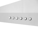 ZLINE 36 In. Alpine Series Ducted Wall Mount Range Hood in Stainless Steel, ALP100WL-36