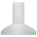 ZLINE 36 In. Alpine Series Ducted Wall Mount Range Hood in Stainless Steel, ALP100WL-36