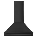 ZLINE 36 In. Black Stainless Steel Range Hood with Black Stainless Steel Handle, BS655-36-BS