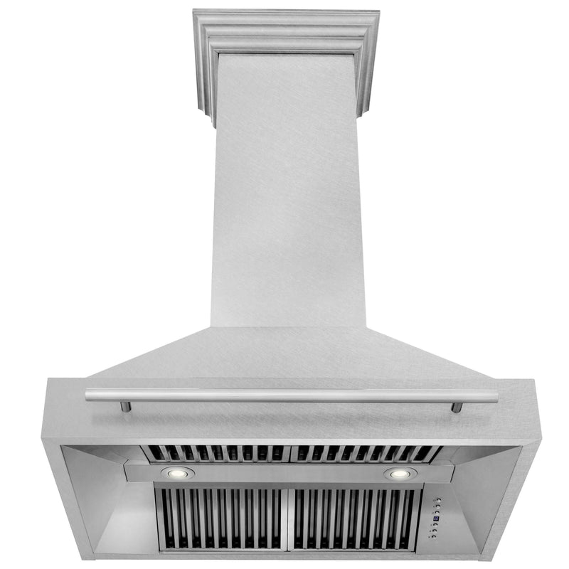 ZLINE 36" DuraSnow® Stainless Steel Range Hood, 8654SNX-36