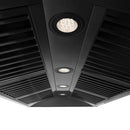 ZLINE 48 In. Black Stainless Steel Range Hood with Black Stainless Steel Handle, BS655-48-BS