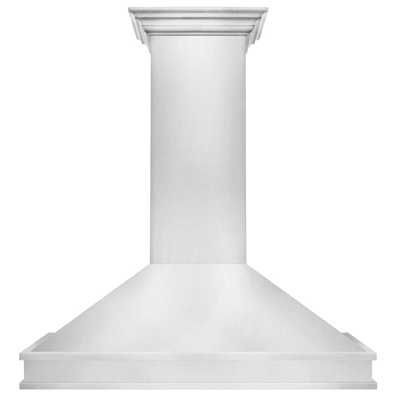 ZLINE 48" Designer Series Wall Mount Range Hood in DuraSnow® Stainless Steel, 8656S-48