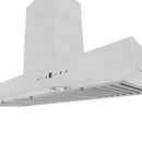 ZLINE 48 in. Convertible Vent Wall Mount Range Hood in Stainless Steel, KE-48