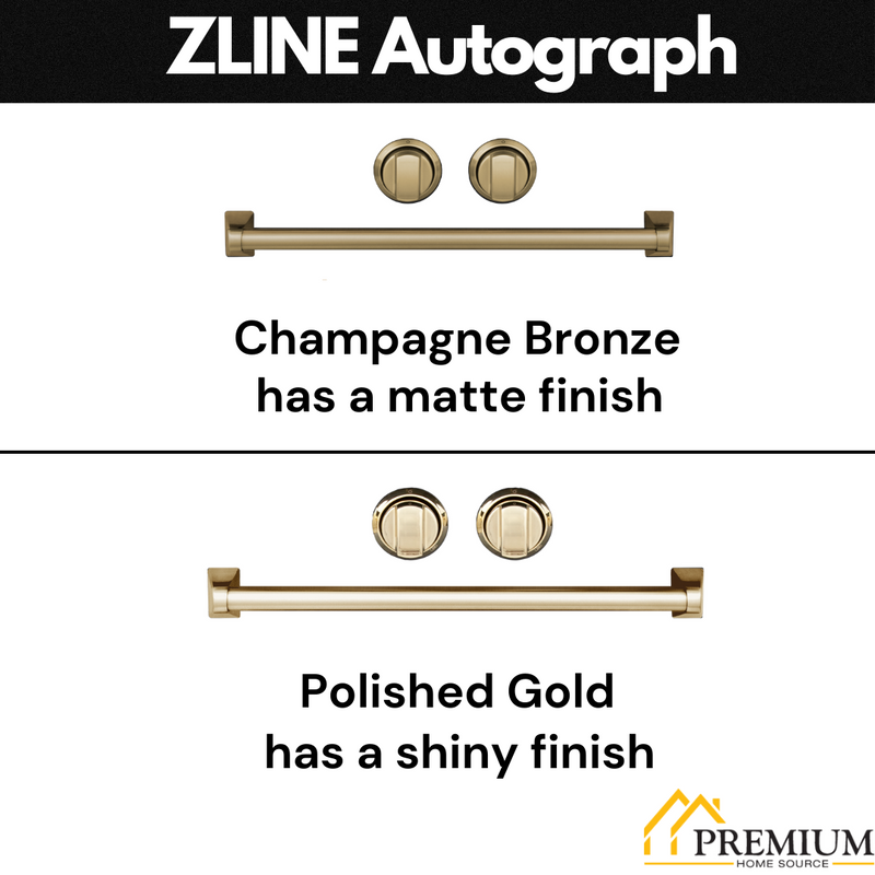 ZLINE Autograph 36 Inch DuraSnow® Stainless Steel Range Hood with White Matte Shell and Champagne Bronze Handle, 8654SNZ-WM36-CB