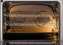 ILVE Nostalgie II 30" Induction Range with Element Stove and Electric Oven in Blue with Brass Trim, UPI304NMPMBG