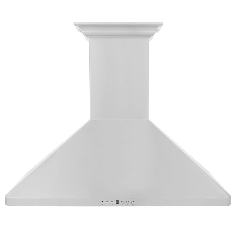 ZLINE 30 in. Wall Mount Range Hood in Stainless Steel with Built-in CrownSound™ Bluetooth Speakers, KF1CRN-BT-30