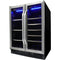 Danby Silhouette 24 in., 27 Bottle & 60 Can Bottle Capacity, Beverage Center, SBC051D1BSS