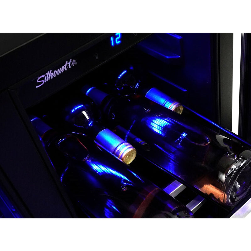 Danby Silhouette 24 in., 27 Bottle & 60 Can Bottle Capacity, Beverage Center, SBC051D1BSS