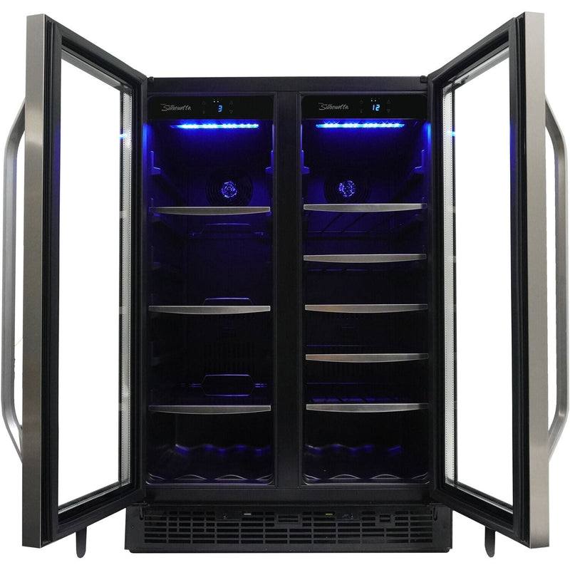 Danby Silhouette 24 in., 27 Bottle & 60 Can Bottle Capacity, Beverage Center, SBC051D1BSS
