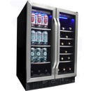 Danby Silhouette 24 in., 27 Bottle & 60 Can Bottle Capacity, Beverage Center, SBC051D1BSS
