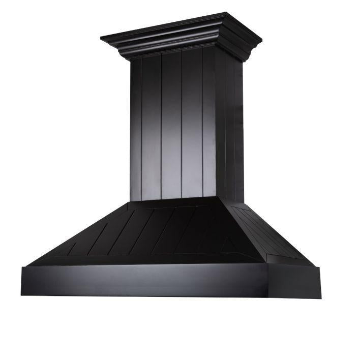 ZLINE 30 in. Wooden Wall Range Hood in Black, KPCC-30