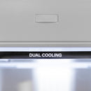 ZLINE 36" Autograph 19.6 cu. ft. Refrigerator with Water and Ice Dispenser in Black Stainless with Bronze Accents