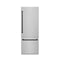 ZLINE 30" Autograph Refrigerator with Internal Water and Ice Dispenser, Fingerprint Resistant Stainless Steel with Matte Black Accents