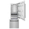 ZLINE 30" Autograph Refrigerator with Internal Water and Ice Dispenser, Fingerprint Resistant Stainless Steel with Matte Black Accents