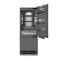ZLINE Autograph 30" 16.1 cu. ft. Panel Ready Built-In Bottom Freezer Refrigerator with Water Dispenser and Ice Maker with Graphite Gray Interior and Matte Black Accents, GRBIVZ-30-MB