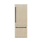 ZLINE Autograph 30" 16.1 cu. ft. Panel Ready Built-In Bottom Freezer Refrigerator with Water Dispenser and Ice Maker with Graphite Gray Interior and Matte Black Accents, GRBIVZ-30-MB