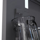 ZLINE Autograph 30" 16.1 cu. ft. Panel Ready Built-In Bottom Freezer Refrigerator with Water Dispenser and Ice Maker with Graphite Gray Interior and Matte Black Accents, GRBIVZ-30-MB