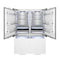 ZLINE 60 In. 32.2 cu. Ft. Panel Ready Built-In 4-Door French Door Refrigerator with Stainless Steel Handles, RBIV-60-SS