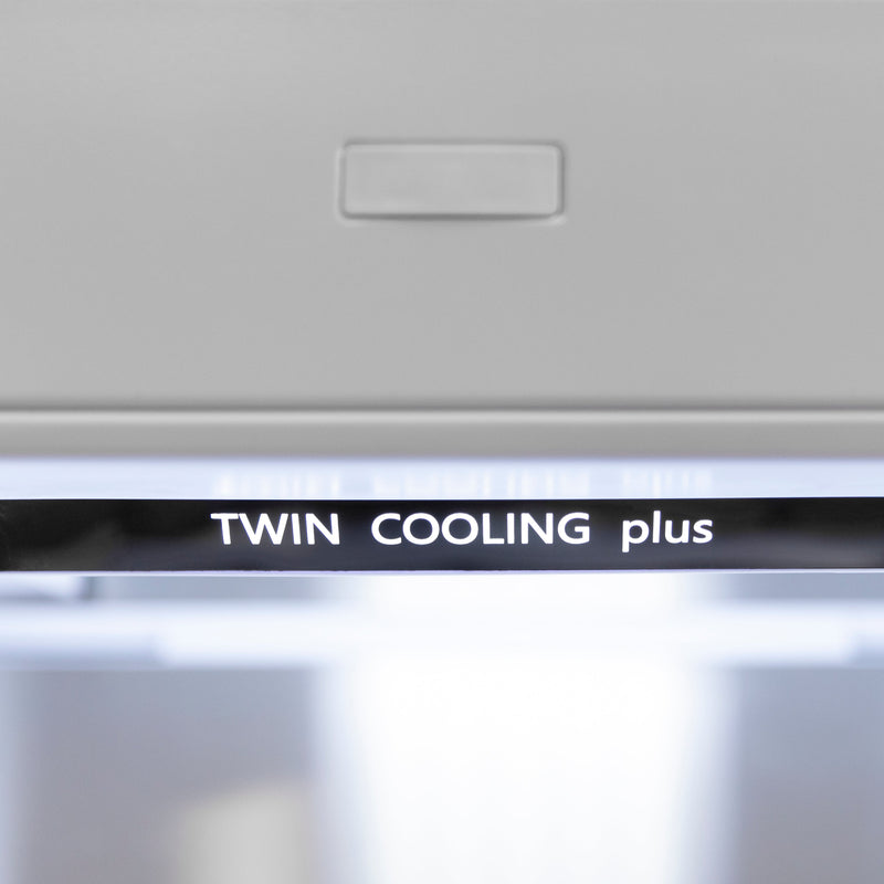 ZLINE Autograph 60" Built-In Refrigerator with Internal Water and Ice Dispenser in Stainless Steel and Gold Accents