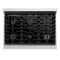 ZLINE Autograph 36" 5.2 cu. ft. Paramount Dual Fuel Range with 6 Burners in Stainless Steel with Black Matte Door and Champagne Bronze Accents, SDRZ-BLM-36-CB