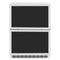 ZLINE Autograph 24" Touchstone 168 Can Outdoor-Rated Refrigerator Drawer with Panel Ready Doors and 2 Matte Black Handles, RDSPOZ-24-MB