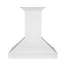 ZLINE 30" 400 CFM Convertible Wooden Wall Mount Range Hood in Smooth Bright White Finish, KBWW-30