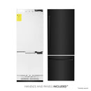 ZLINE 30" 16.1 cu. ft. Built-In Refrigerator with Internal Water and Ice Dispenser in Black Stainless Steel, RBIV-BS-30