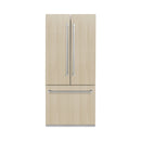 ZLINE 36 In. 19.6 cu. Ft. Panel Ready Built-In 3-Door French Door Refrigerator with Internal Water and Ice Dispenser, RBIV-36