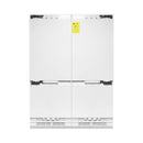 ZLINE 60 In. 32.2 cu. Ft. Panel Ready Built-In 4-Door French Door Refrigerator with Stainless Steel Handles, RBIV-60-SS