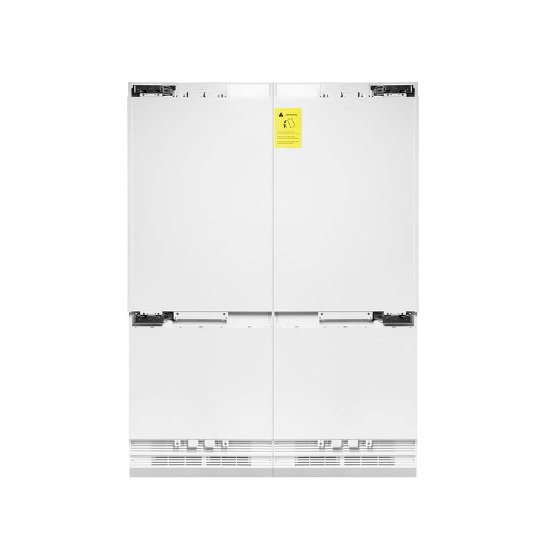 ZLINE 60 In. 32.2 cu. Ft. Panel Ready Built-In 4-Door French Door Refrigerator with Internal Water and Ice Dispenser, RBIV-60