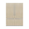 ZLINE 60 In. 32.2 cu. Ft. Panel Ready Built-In 4-Door French Door Refrigerator with Stainless Steel Handles, RBIV-60-SS