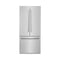 ZLINE 36 In. 19.6 cu. ft. Built-In 3-Door French Door Refrigerator with Internal Water and Ice Dispenser in Stainless Steel, RBIV-304-36